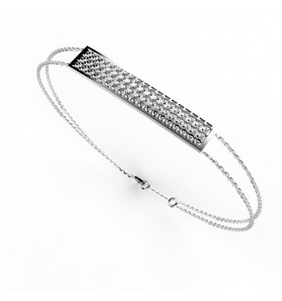 Bracelet 3 rangs db chaine