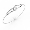 Bracelet filaire simple chaine or