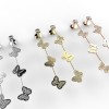 Boucles d’Oreilles Papillon Diamants