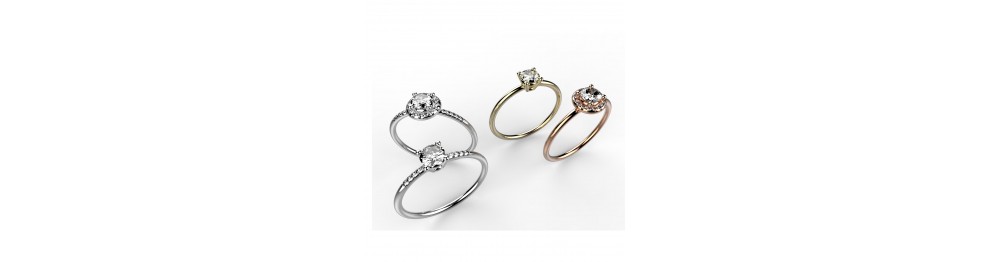 Solitaires "Taille Brillant"